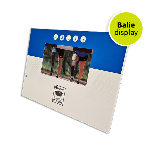 VideoPack brochures en displays met een 90% openingsscore