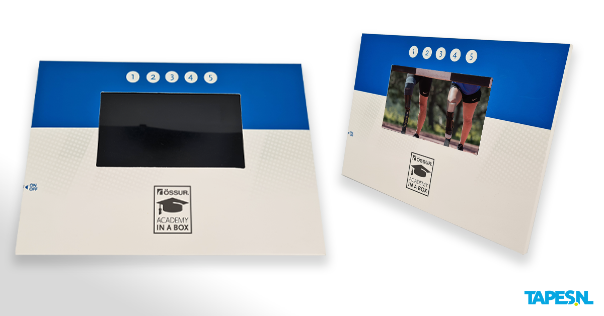 VideoPack brochures en displays met een 90% openingsscore