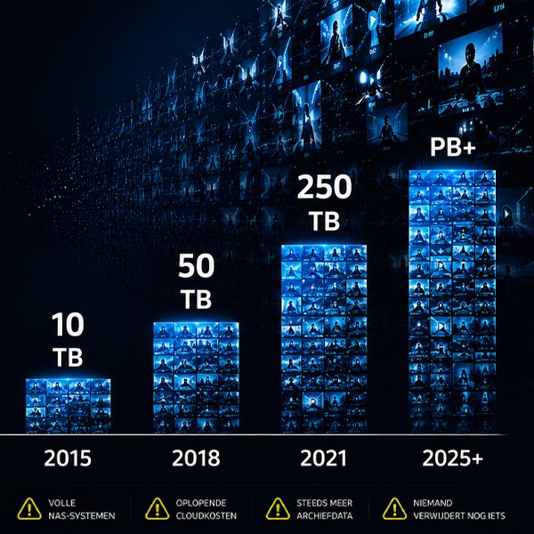 Oplopende Storage kosten Data
