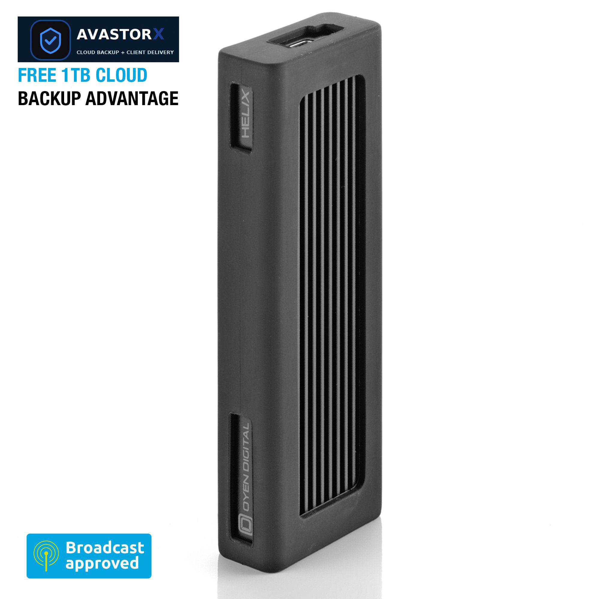 Oyen Digital Helix Dura USB-C TLC NVMe Rugged SSD - 4TB