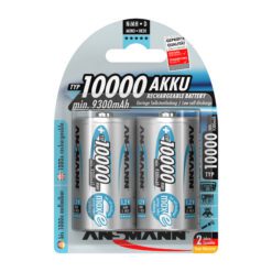 ANSMANN NiMH Oplaadbare Batterij D / HR20 Typ 10000 maxE - 2