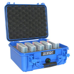 DataTight carrying case 5 blue - 5 LTO Tapes