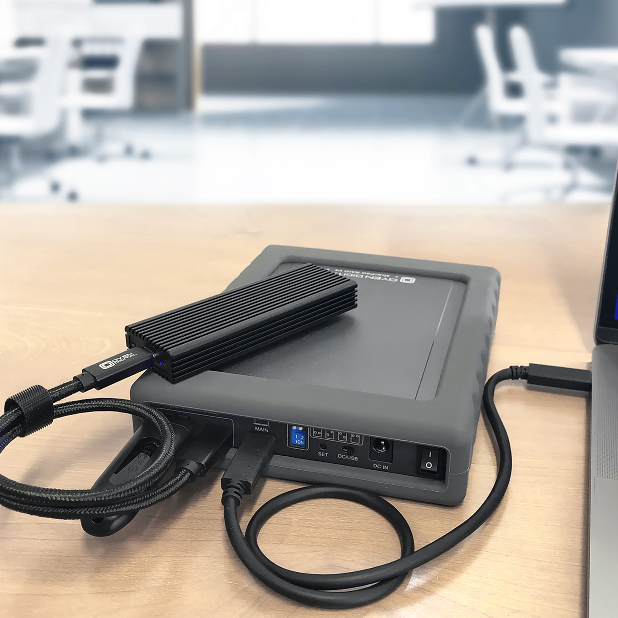 Oyen Digital MiniPro RAID V4 USB-C Rugged SSD - 8TB - Afbeelding 5