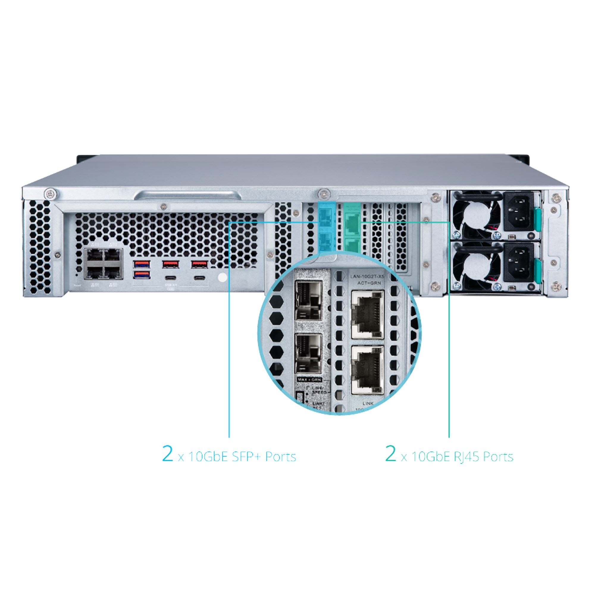 QNAP TS-h1283XU-RP-E2236-32G - Afbeelding 3