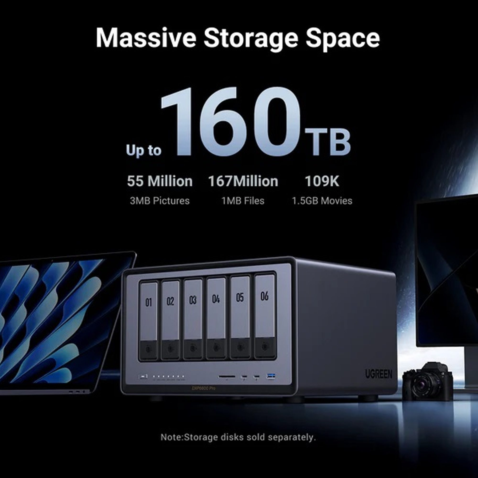 UGREEN DXP6800 Pro - Afbeelding 3