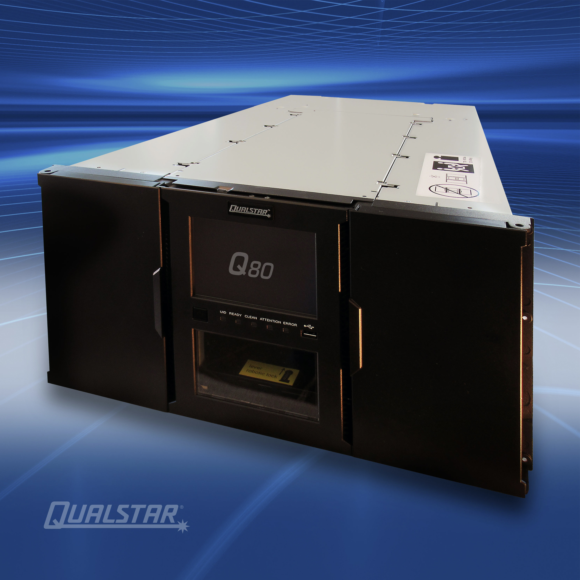 Qualstar Q80 - Tape Autoloader - SAS - LTO-8 - Afbeelding 2